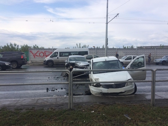 ДТП на Московском шоссе в Самаре, 1 августа