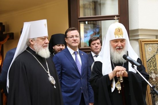 Патриарх Кирилл в Поволжском православном институте 