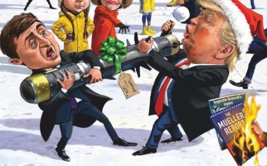 Зеленский и Трамп на обложке журнала The Week 