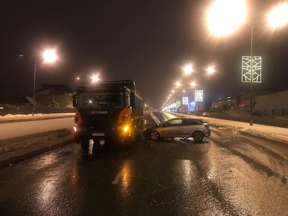 ДТП на Московском шоссе в Самаре