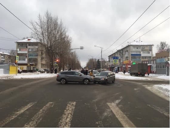 ДТП на ул. Ларина в Тольятти, 30 декабря