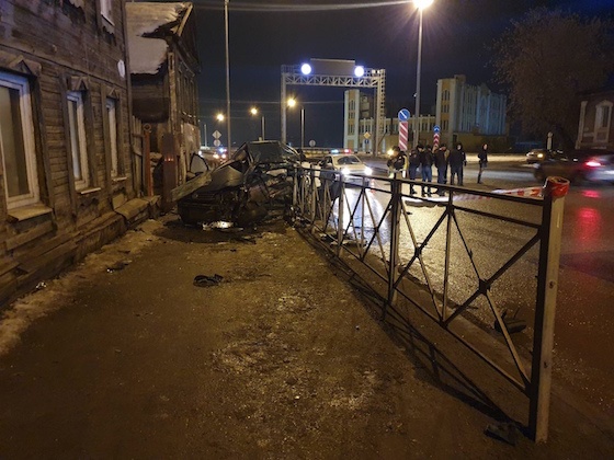 ДТП на ул. Фрунзе в Самаре, 24 марта