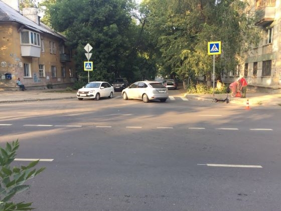 ДТП на ул. Каховская в Самаре