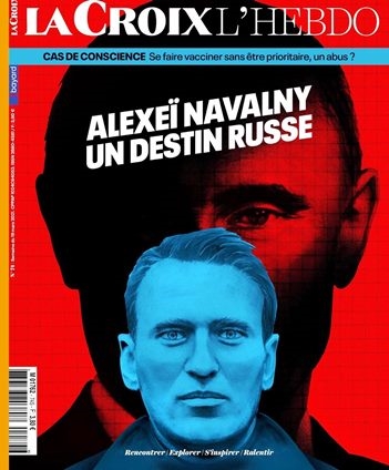 Обложка журнала La Croix L’hebdo (Франция)