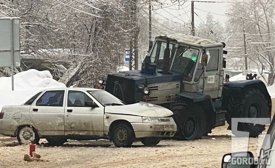 Последствия ДТП в Центральном районе Тольятти 