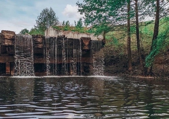 Водопад" в Чубовке