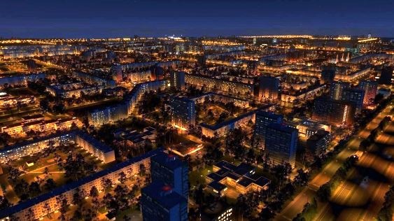 Тольяттинские виды в симуляторе Cities: Skylines