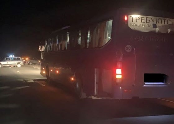 Сбитый автобусом пешеход скончался до приезда медиков