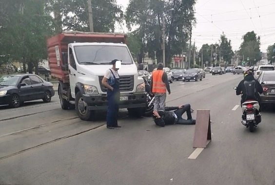 ДТП произошло на улице Мичурина в Самаре 