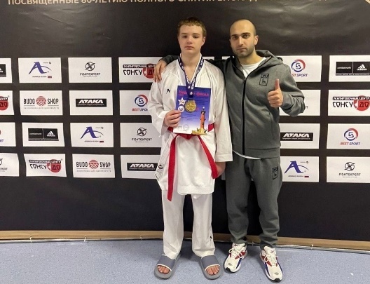 Матвей Туминов завоевал золото среди юношей 12-13 лет 