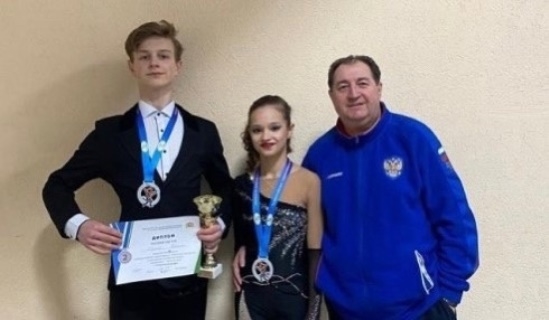 Анелия Солганова и Никита Шумков стали серебряными призёрами