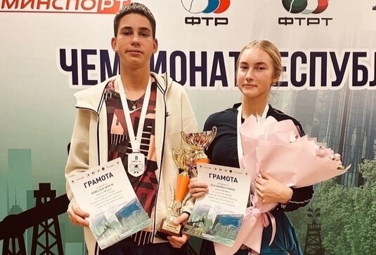 Софья Насонова заняла первое и второе место на чемпионате