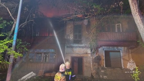 В загоревшемся доме на улице Свободы, 142 никто не жил