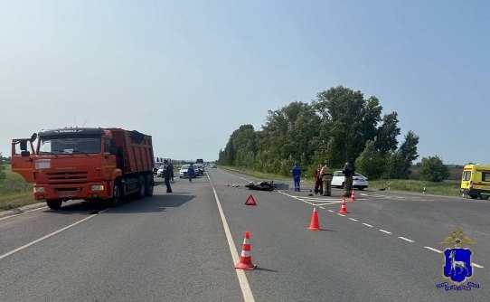 Мотоциклист погиб на трассе между Тольятти и Ташелкой