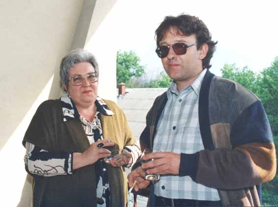 Г.А. Мурысева с автором. Тольятти, 17.05.2001 