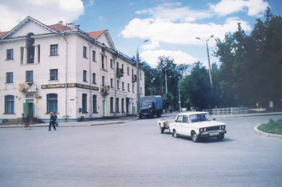 Перекресток ул. Мурысева и Матросова в Тольятти