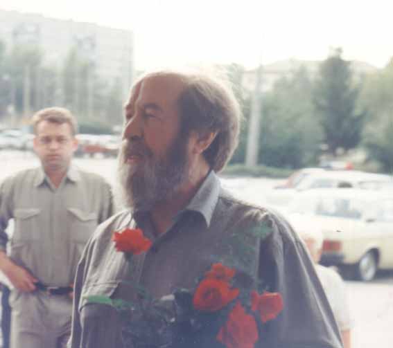 А.И. Солженицын в Тольятти. 09.09.1995. Фото автора
