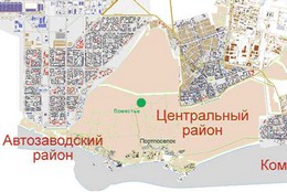 Карта города тольятти центральный район