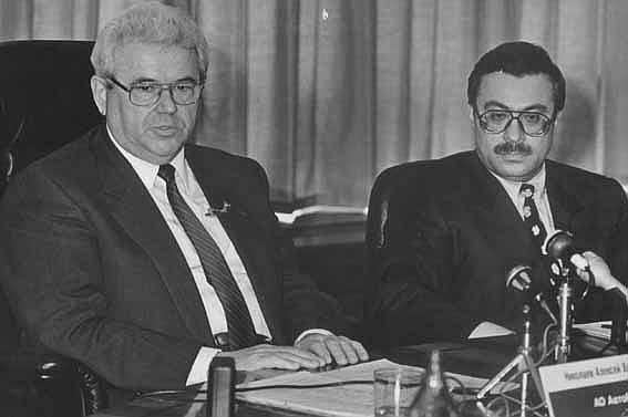 А. Николаев и Э. Норов, 1997 г. 