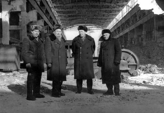 Строяшийся ТЭЗ («Трансформатор»). Ставрополь, 1962 год