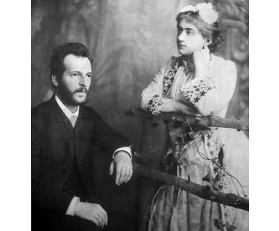 С.Г. Аксаков с супругой. Из архива И.С. Аксаковой