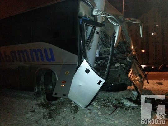 ДТП с автобусом в Тольятти - пьяная выходка пассажира? 