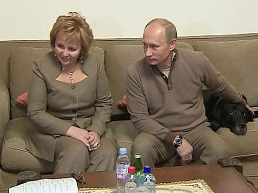 Супругов Путиных вместе видят очень редко