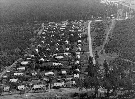 Индома поселка ИТР. 1950-е гг.