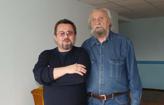 Вячеслав Смирнов и Эдуард Пашнев. Тольятти, 2011 г.
