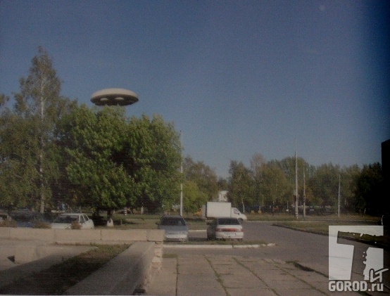 НЛО над лесом Тольятти, вид со стороны 11 квартала