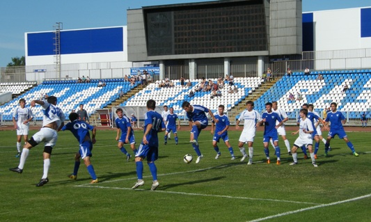 На предсезонном матче "Лада-Тольятти" - "Волга" (Ульяновск)